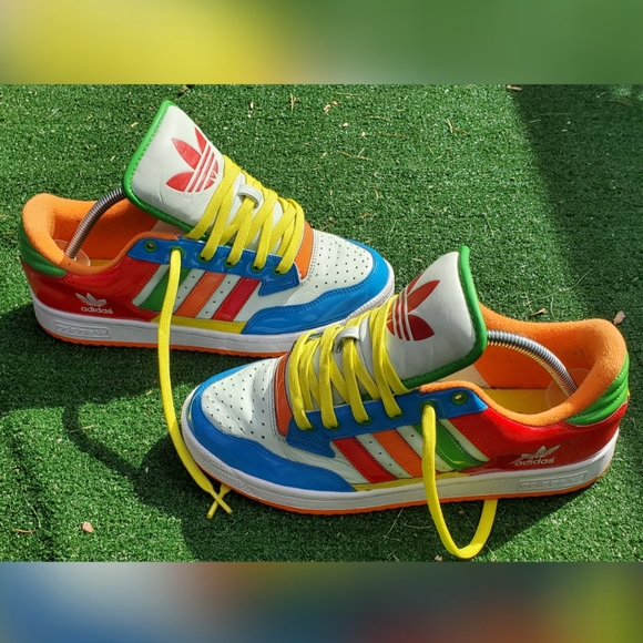 🔥Adidas Originals🔥 Centennial Retro Low Rainbow - Picture 2 of 6